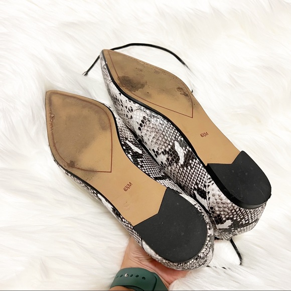 Halogen • Owen Pointy Toe Ghillie Flat - Picture 4 of 5